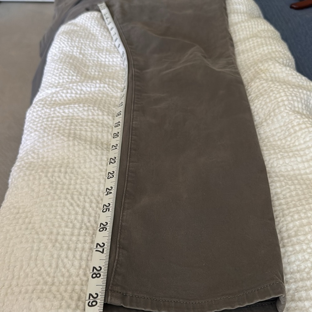 AG Adriano Goldschmied Men's Tan Bootcut Jeans - Picture 5 of 5